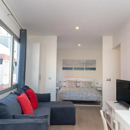 Estudio Con Balcon Playa Canteras *